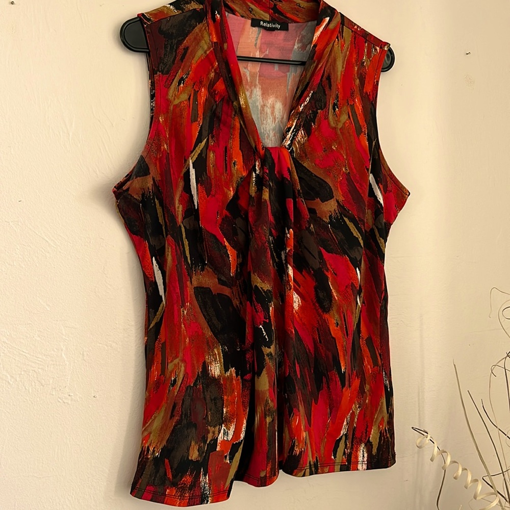 Relativity blouse size L